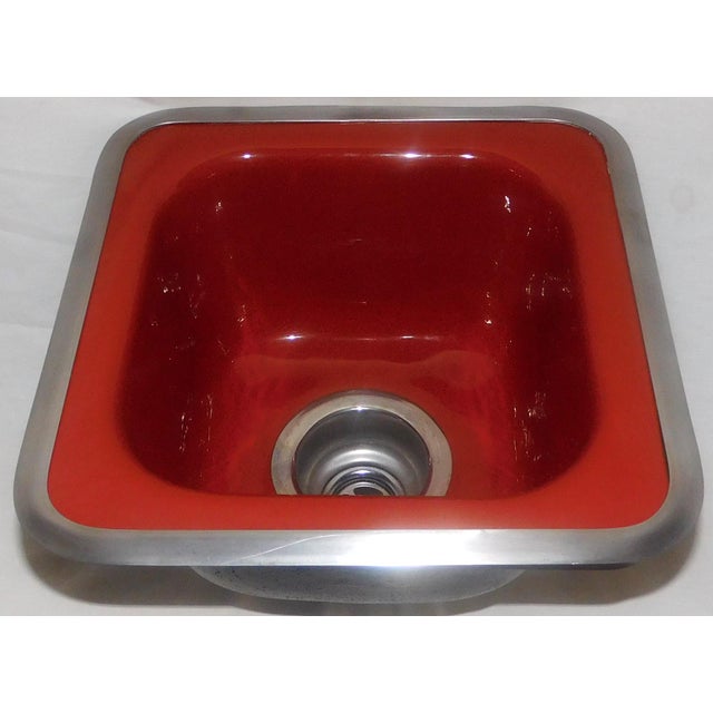 This rare 42 year old sink is in excellent condition for its age. The porcelain has a few very light scratches, but it is...