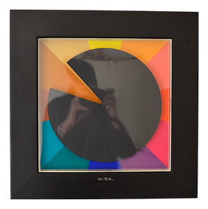 Color-Changing Wall Clock from Tian Harlan, 1970s