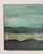 Intriguing vintage mid-century modernist landscape study painted in acrylic on a natural wood panel, measuring 8 inches...