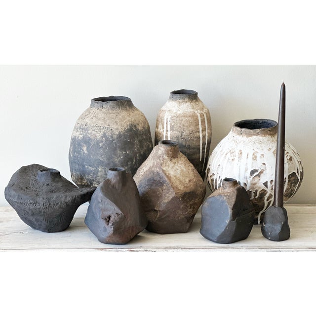 Contemporary Moon Jar Lluvia For Sale - Image 3 of 3