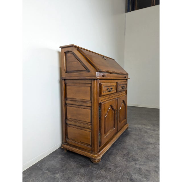 Brown Cherry Slope Desk For Sale - Image 6 of 8