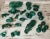 Malachite Carved Hippopotamus Shaped Stones - Set of 3 For Sale - Image 9 of 10