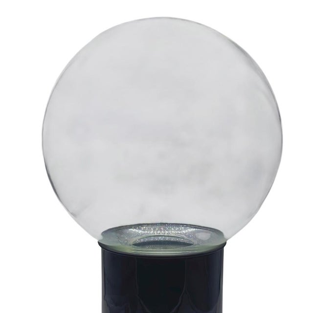 Space Age Glass Table Lamp from Lumenform, Italy, 1970s For Sale - Image 6 of 9
