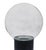 Space Age Glass Table Lamp from Lumenform, Italy, 1970s For Sale - Image 6 of 9