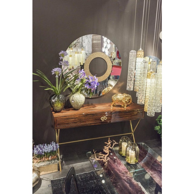 Sin Collection Console in Glossy Ebony by Giorgio Ragazzini for VGnewtrend For Sale - Image 6 of 7