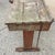 Antique French Primitive Rustic Green Distress Painted Flip Top Wood School Desk For Sale - Image 11 of 17