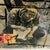 A striking large-format mixed-media work by German-American artist Peter Robert Keil, signed and dated Berlin, 1995....