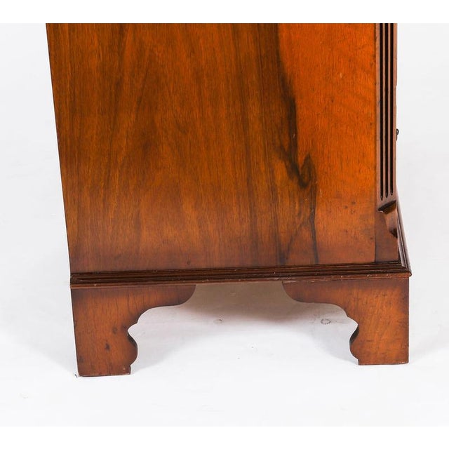 Mid-Century Burr Walnut Bedside Chests, Set of 2 For Sale - Image 12 of 18