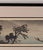An unusual small woodblock of a misty scene with a boat, circa 1920.