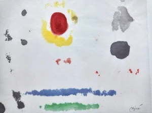 Joan Miro, Untitled, 1966, Lithograph