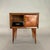 Mahogany and Black Glass Bedside Tables, 1950s, Set of 2 For Sale - Image 4 of 10