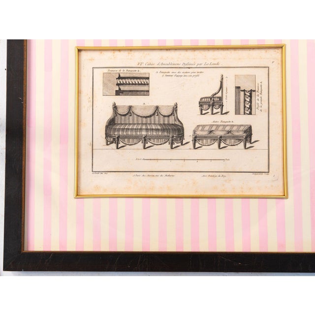 Bench With Arm Rests, 1780-96, Reproduction Print C. 2005 For Sale In New York - Image 6 of 7