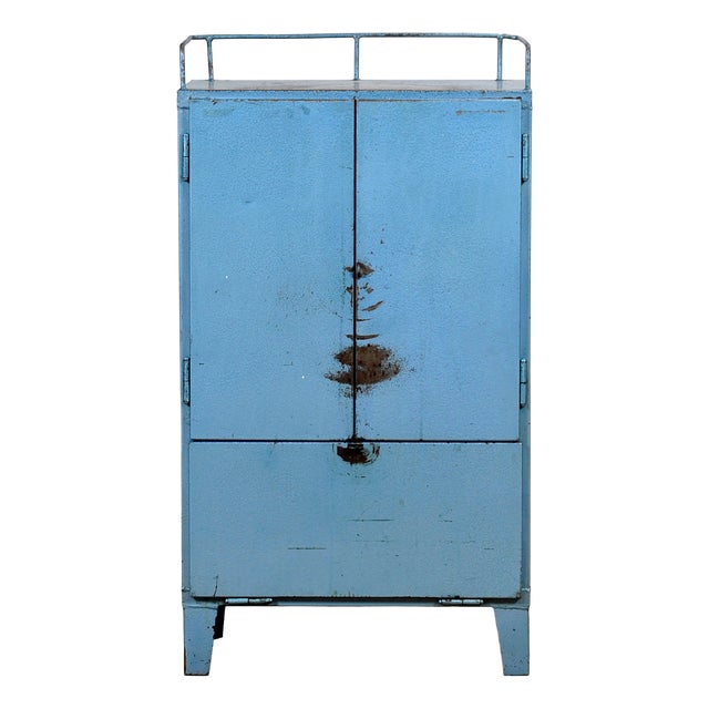 Industrial 4-Drawer Cabinet, 1970s For Sale