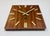 Vintage Brown Wooden Wall Clock from Pragotron, 1980s For Sale - Image 6 of 16