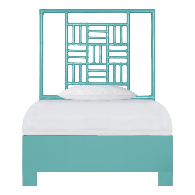 Finn Standard Bed Twin - Turquoise For Sale