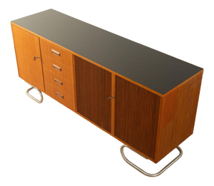 Vintage Wood Sideboard by DeWe, 1960s