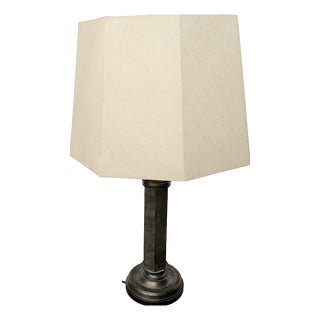 Art Deco Table Lamp in Brass, 1930s For Sale