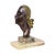 1930s Bronze Art Deco Sculpture of a Woman on Marble, 1930s For Sale - Image 5 of 16