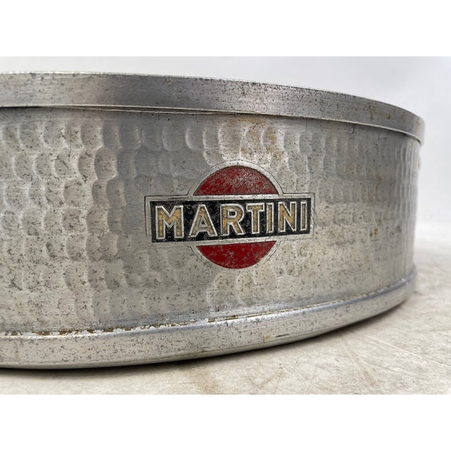 1940s Martini Tray in Aluminum, 1940s For Sale - Image 5 of 8