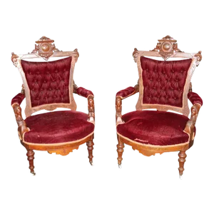 Pair of Fine Quality Walnut Antique Victorian John Jelliff Armchairs
