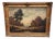 H. Schmidt, Shepherd in a Landscape, 1950s, Oil on Canvas, Framed For Sale