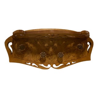 Oak Coat Rack in Rosewood and Ebony, 1960 For Sale