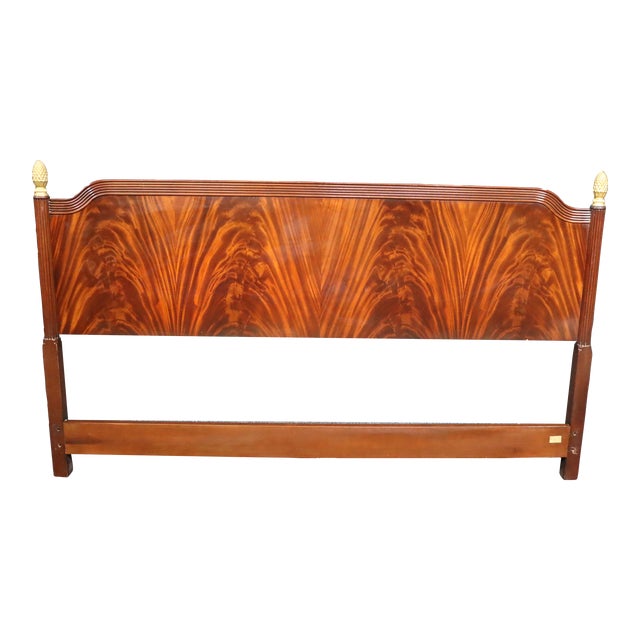 Councill Mahogany Flamed King Headboard Chairish