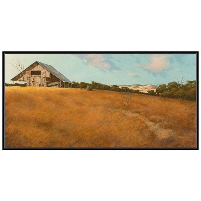 Message us to inquire about custom framing options! (Included for free with every purchase) The artwork here, "Hillside...