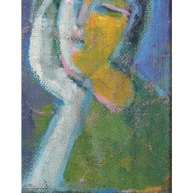 1980s Florentine School Artist, Hidden Portraits XV, 1990s, Acrylic on Canvas, Framed For Sale - Image 5 of 8