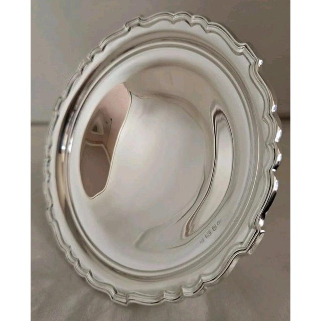 Sterling Silver Pedestal Tazza Bon Bon Dish by William Aitken, Birmingham, 1904 For Sale - Image 6 of 18