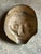 Vintage Hammered Z Bronze Death Mask Wall Sculpture For Sale - Image 10 of 12