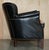 Little Professor Armchairs in Black Leather and Kilim Upholstery by Andrew Martin for Halo, Set of 2 For Sale - Image 10 of 18