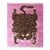 Hand-Knotted Le Tibetan Rug in Fuchsia - 5 X 7 For Sale