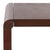Spritely Home Omara 1 Shelf Side Table in Walnut For Sale - Image 4 of 8