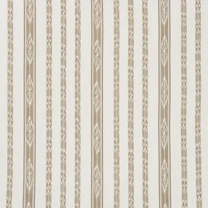 Schumacher Mariam Ikat Fabric in Sand