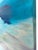 Turquoise Coastal Contemporary Dreamscape – Large Abstract Seascape Painting in Cerulean Blue & Aqua Tones for Modern Interiors For Sale - Image 8 of 13