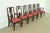 Henredon Chinoiserie Queen Anne Hand Painted Oak and Burl Wood Dining Chairs, Set of Six For Sale - Image 14 of 14