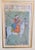 18th century Watercolor/Gauche from a portfolio. Mughal equestrian on horse with a panel of script overhead. Taken from a...