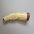 Bone Antique Carved Bone Figural Cheroot Holder With Shell Inlay Eyes For Sale - Image 7 of 8