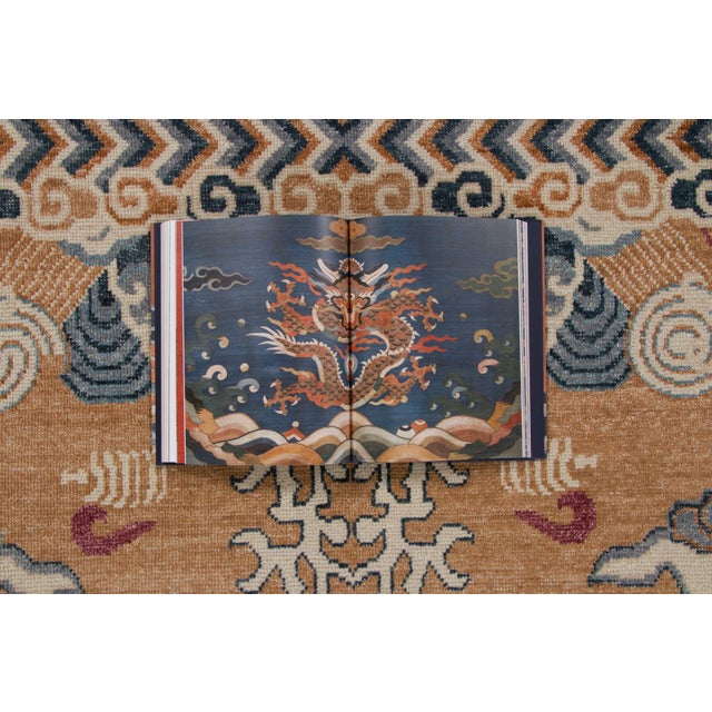 Contemporary Chinese Dragon Pictorial Wool Rug by Rug & Kilim, India For Sale - Image 9 of 10