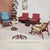 Set of Armchairs in Wood and White Bouclé by Mario Franchioni for Framar, 1960s For Sale - Image 13 of 14