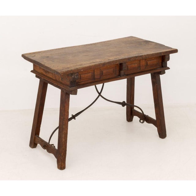 Spanish Baroque Writing Desk, 17th C. For Sale - Image 10 of 10