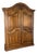 Vintage French Oak 2-Door Wardrobe For Sale