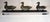 Shooting Gallery Ducks! 3 cast iron ducks, in silhouette, are mounted on a custom steel pedestal that rest on a...