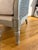 Slate Gray Cane Armchair Reclaimed Weathered Grey Wash For Sale - Image 8 of 12