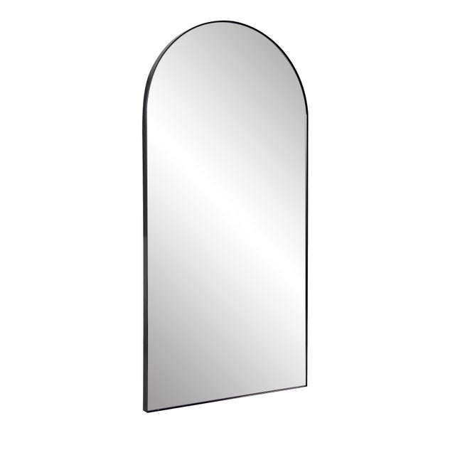 The Van Buren tall arched mirror features a beautiful stainless steel frame in a brushed black finish. The new ultra thin...