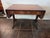 A wonderful useful table for behind sofa, along hall, for a desk workspace and more. Real leather top with just the right...