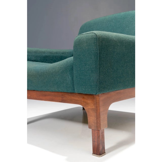 Italian Romantica Living Room Set in Walnut by Piero Ranzani for Elam, 1950s, Set of 3 For Sale - Image 11 of 13