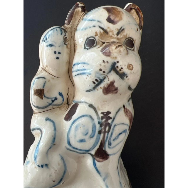 Ceramic Antique Chinese Glazed Figural Censers - a Pair For Sale - Image 7 of 11