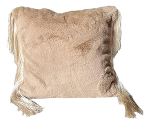 Raddix Cushion with Faux Faur by Sohil Design